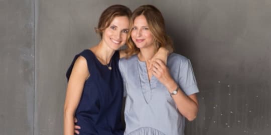 Celine Cohen and Oksana Pavlowsky, co-founders of Allette