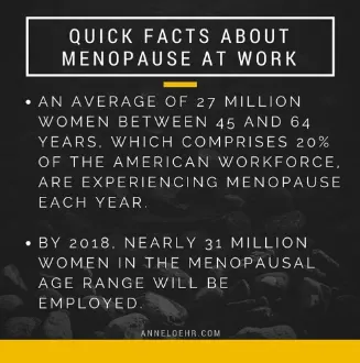 Menopause at work facts