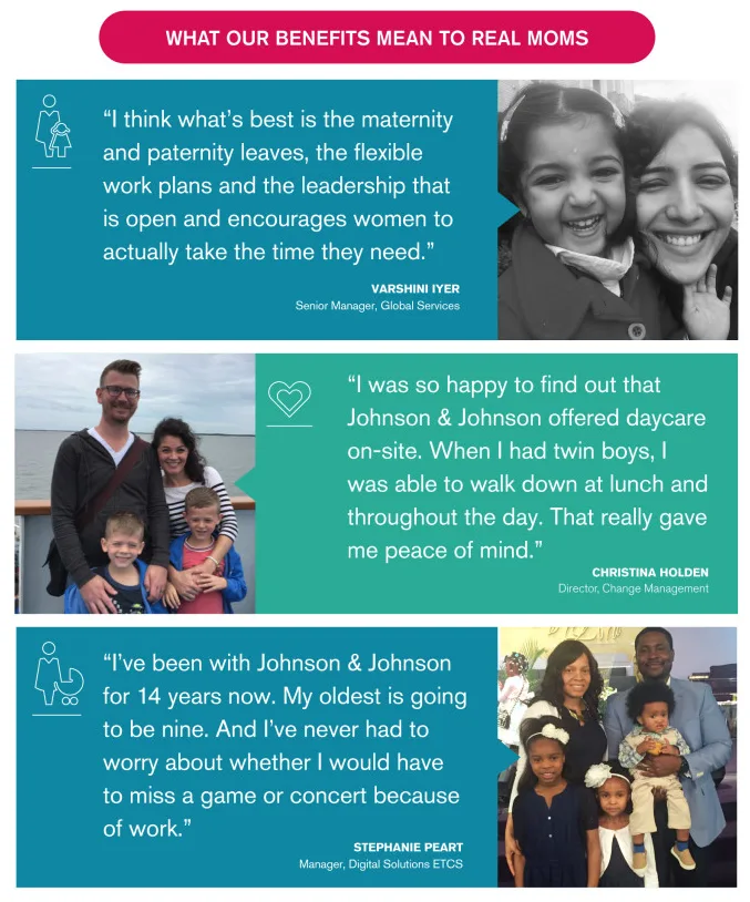 What Our Benefits Mean To Real Moms at J&J