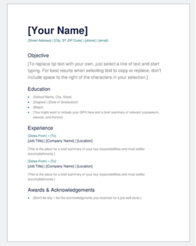 Ms Word Cv Template from d207ibygpg2z1x.cloudfront.net