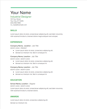 the 20 best resume templates and how