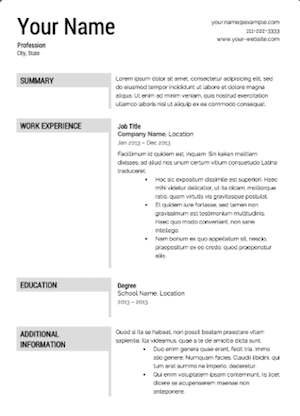 The 17 Best Resume Templates Fairygodboss