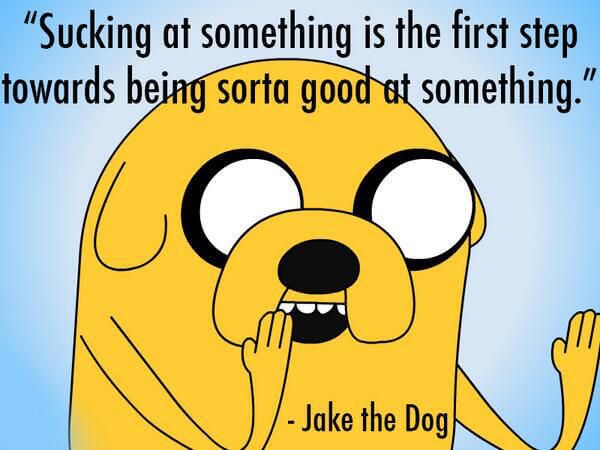 I believe in you meme with Jake the Dog from Adventure Time