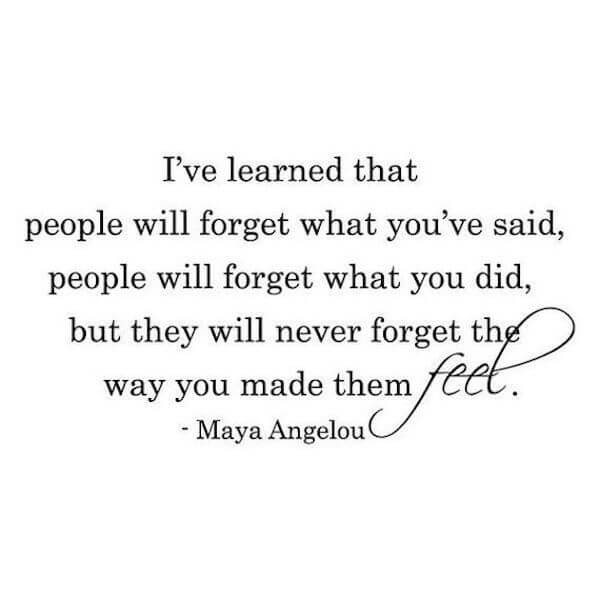 positive meme for women with Maya Angelou