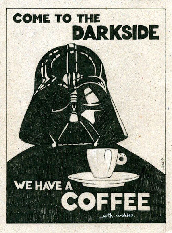 coffee meme Star Wars