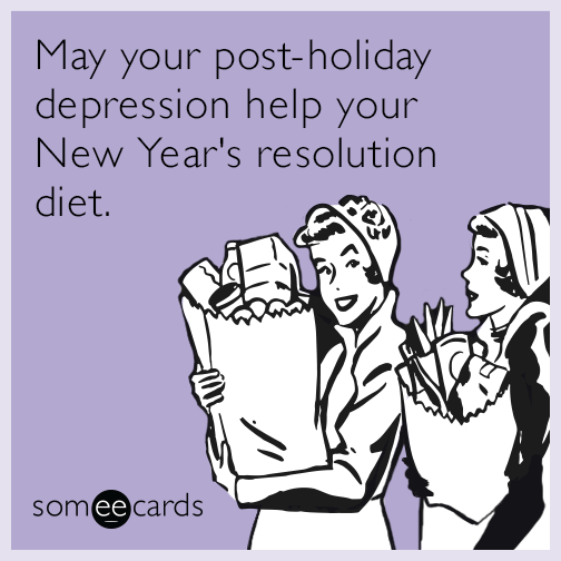 new year's resolution diet meme someecards