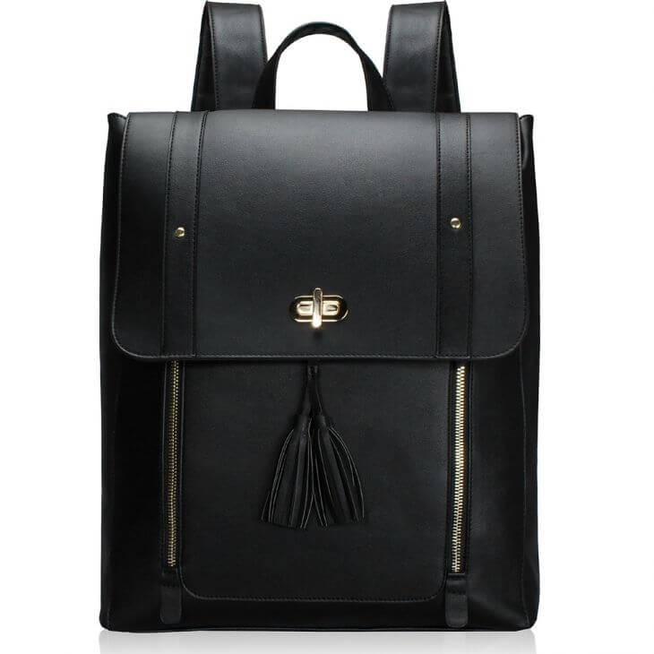 stylish women's backpack for work