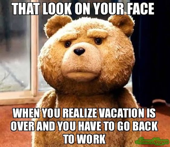 vacation over meme